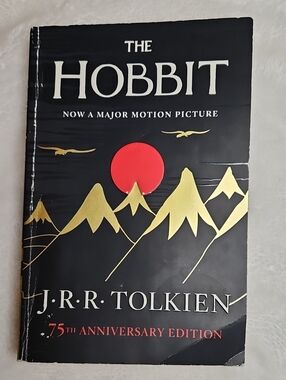 The Hobbit by J.R.R. Tolkien - 75th Anniversay Edition Paperback Book